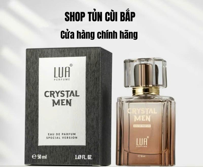 Nước hoa Crystal Men 50ml - Hương thơm nam - nữ unisex Cosmetic Perfume Mỹ Phẩm 1
