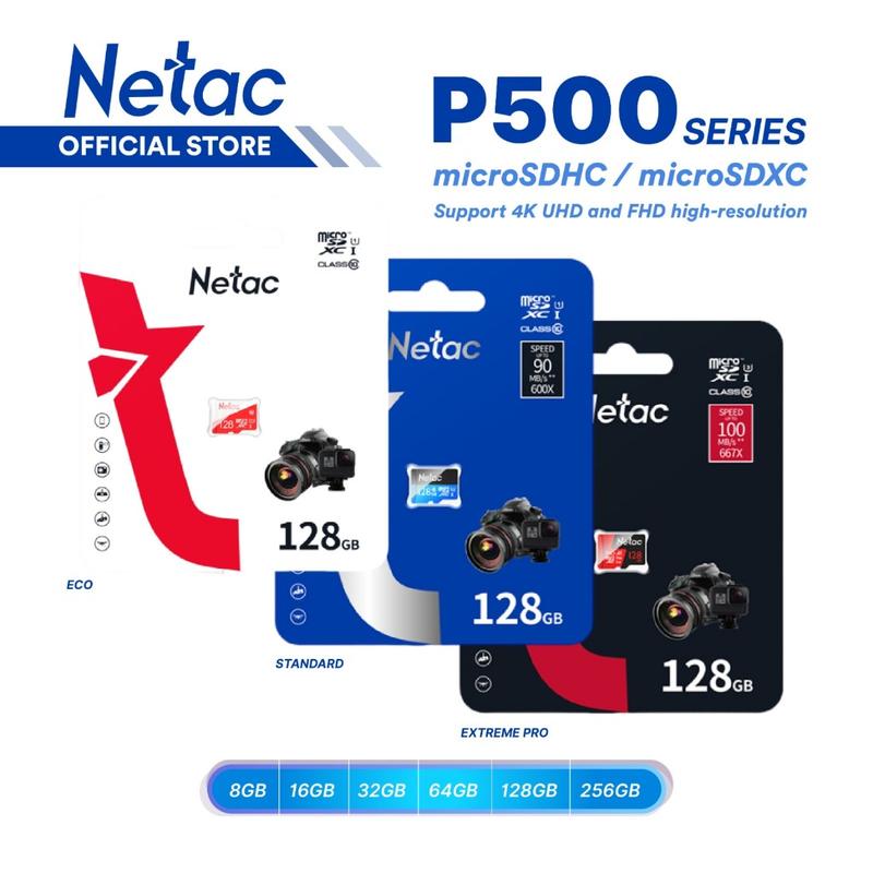 Netac MicroSD P500 Ultra / Extreme PRO / Standard / ECO MicroSDHC ...