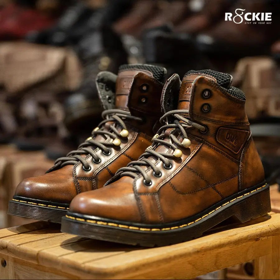 Giày DR Boots D30 Classic - Nâu Patina