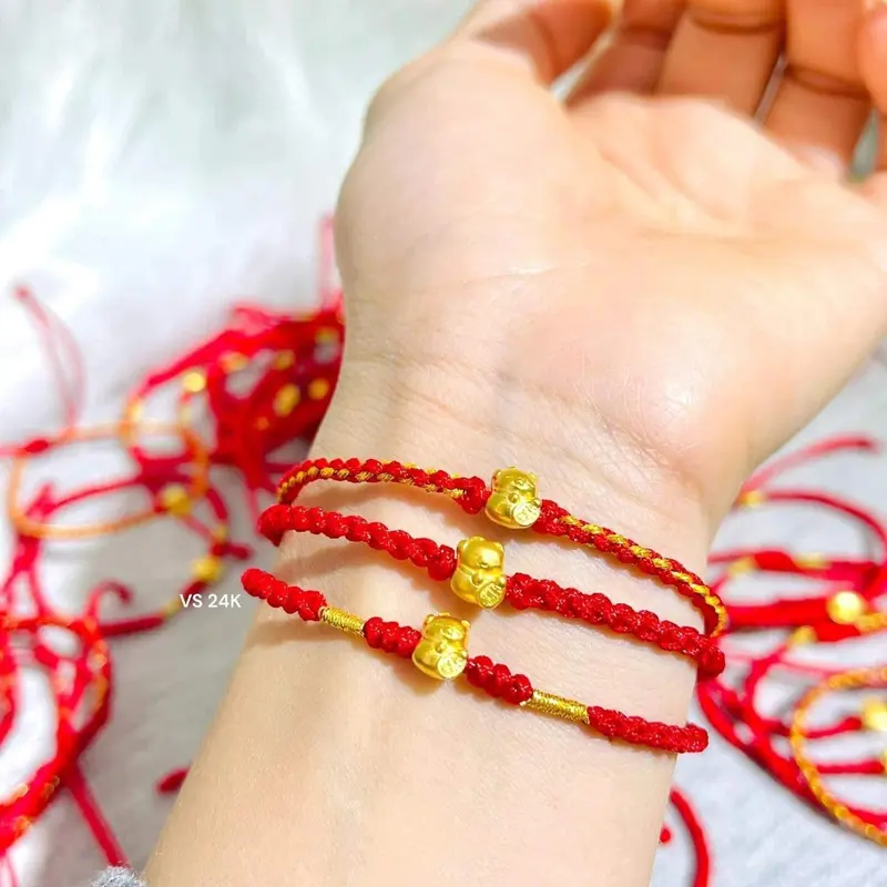 Vòng charm mèo thần tài hai bốn ka KLJ Phụ Kiện 1