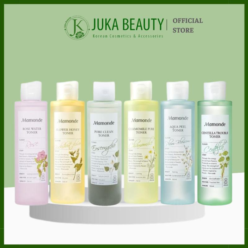 Nước hoa hồng Mamonde Rose Water /Pore Clean/ Aqua Peel /Chamomile Pure/ Flower Honey Toner Làm Đẹp Da Skincare