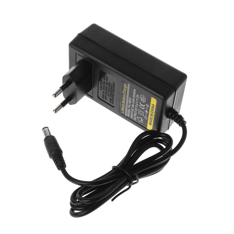 8.4V for DC 2A Charger Intelligent Lithium Li-on Power Adapter EU/US Plug Transformer Full Stop Automatically 8