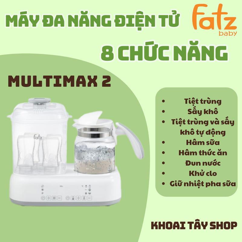 Máy đa năng điện tử Cho Bé Fatzbaby Multimax 2 (có hâm sữa) Khoai Tây Shop