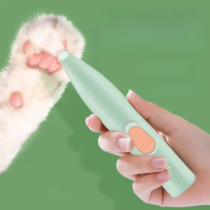 Cat Foot Shaver Led Charging Light Hair Shaver Dog Foot Shaver Pet Small Electric Clipper Electrical Hair Cutter