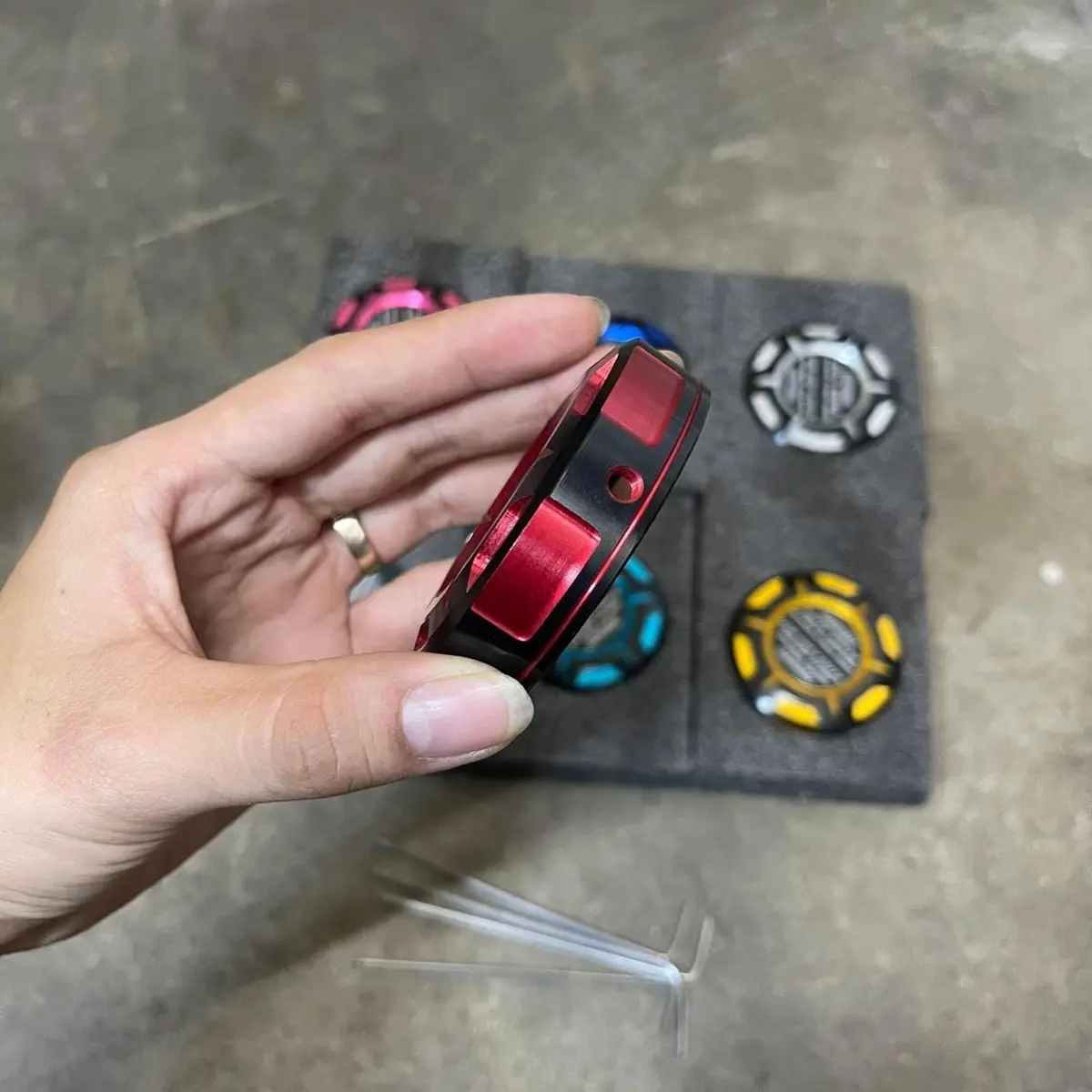 Nắp xăng cnc daytona
