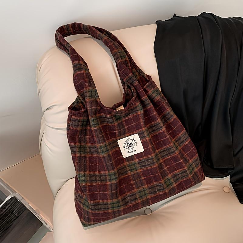 Plaid Promises Versa Bag Plaid Promises Versa Bag
