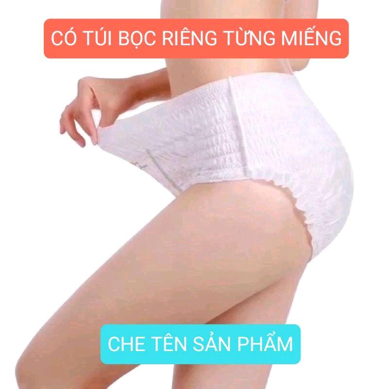 Combo 50 miếng băng vệ sinh dạng quần ENJOY COOL cho nữ 35kg÷70kg mặc vừa có túi bọc riêng+che tên sản phẩm