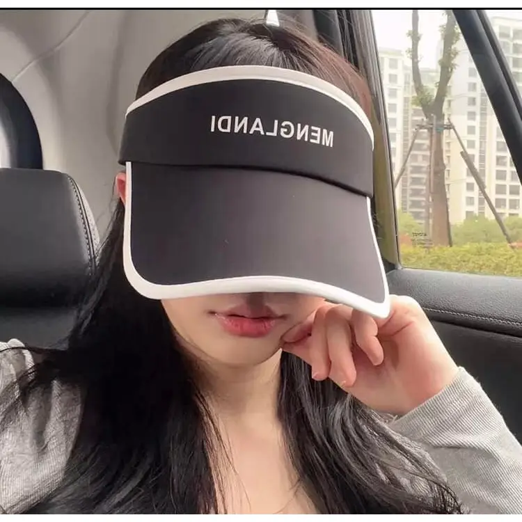 Mũ Lưỡi Trai Nam Nữ Nửa Đầu Chống Nắng MENDNALDI Dáng Thể Thao, Mũ Chống Nắng Cho Nữ Năng Động Trẻ Trung Thời Trang 1