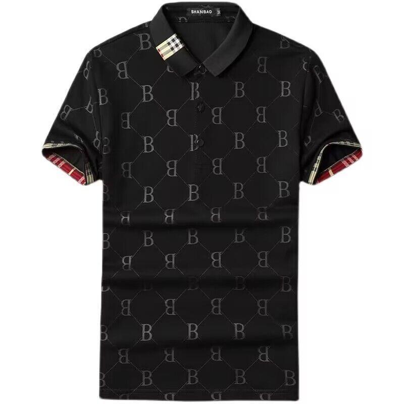 Áo Polo Nam, Ngắn Tay, Đính Cườm, Dáng Ôm, Thường Ngày, Thêu, Áo Thun Có Ve Áo, Giảm Giá Xả Hàng 5