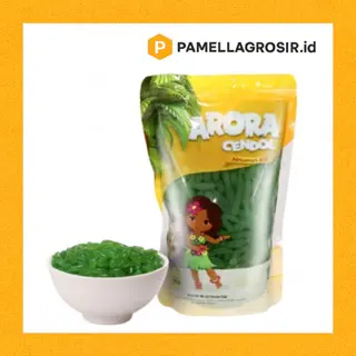 ARORA JELLY CENDOL 500 GR - BENTUK KECEBONG