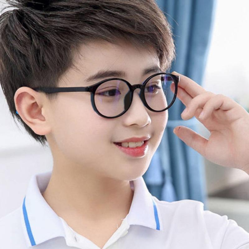 Kính Tròn Trẻ Em, Chống Ánh Sáng Xanh, Dành Cho Bé Trai Và Bé Gái, Unisex, Bảo Vệ Chống Tia UV 400, Kính Mắt 8
