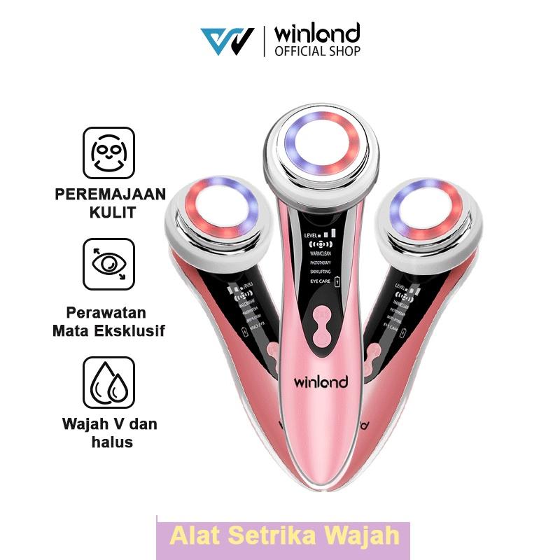 【Free shipping】Winland Alat Setrika Wajah Pemijat Perawatan Kulit Anti Anging Facial Massage4in1Facial Massage Hot Cold 【Free shipping】Winland Alat Setrika Wajah Pemijat Perawatan Kulit Anti Anging Facial Massage4in1Facial Massage Hot Cold