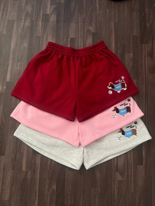 Quần đùi nữ nỉ bông Winter, quần short nỉ thêu nổi nam nữ Migcool