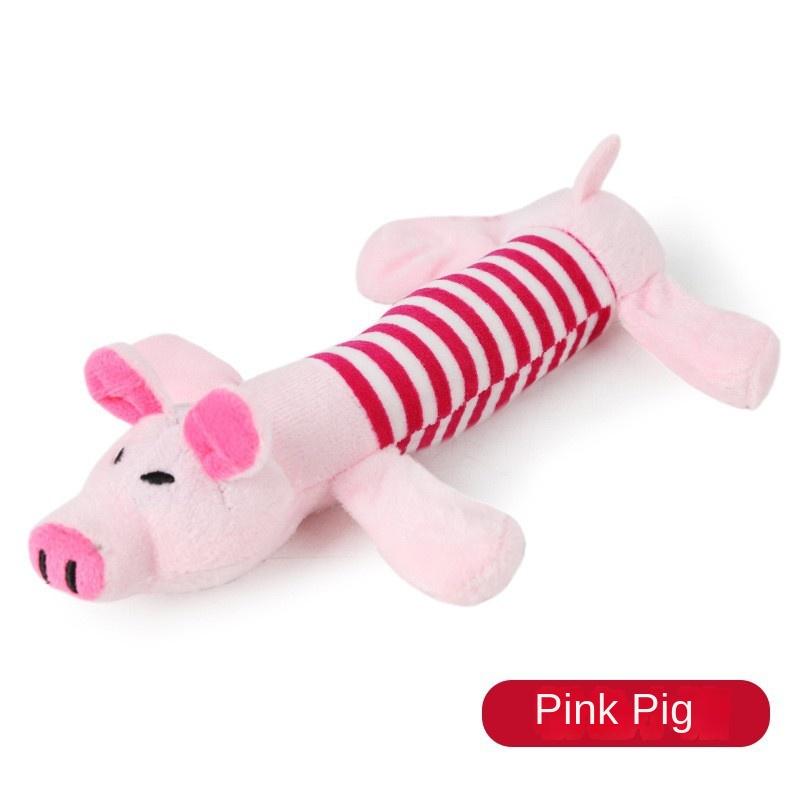 Product Introduction of Interactive Pet Chew Toy Squeak Plush Doll for All Puppy Pet Sound Toys Durable Chewing Molar Pets Supplies 2