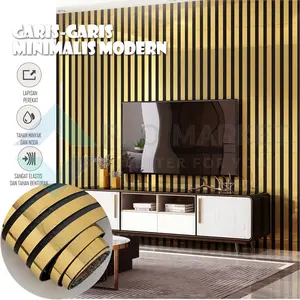 58CM*2.8M Wallpaper Dinding Busa XPE Vinyl Grid 3D Premium, Tebal, Tahan Benturan, Tahan Air, dan Tahan Lembap, Panjang 2,8 m untuk Dekorasi Ruang Tamu