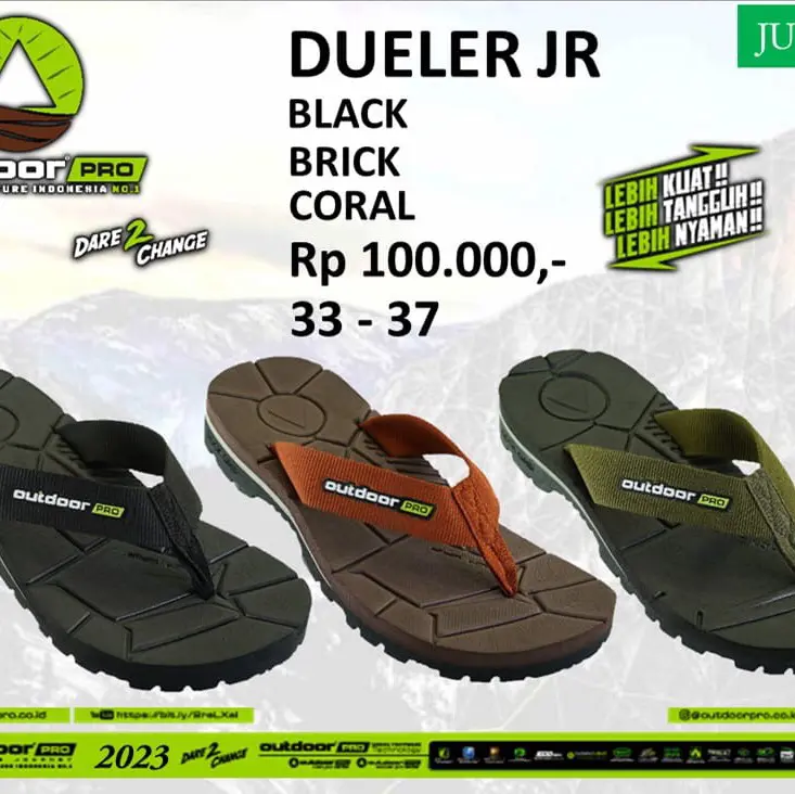 Sandal Gunung Series Anak DUELER JR Outdoor Pro - Ori 100%
