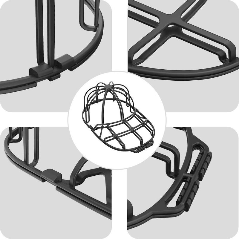 Baseball Cap Washer for Washing Machine, Baseball Hat Cleaning Protector, Hat Washing Frame Cage, Hat Washing Holder 8