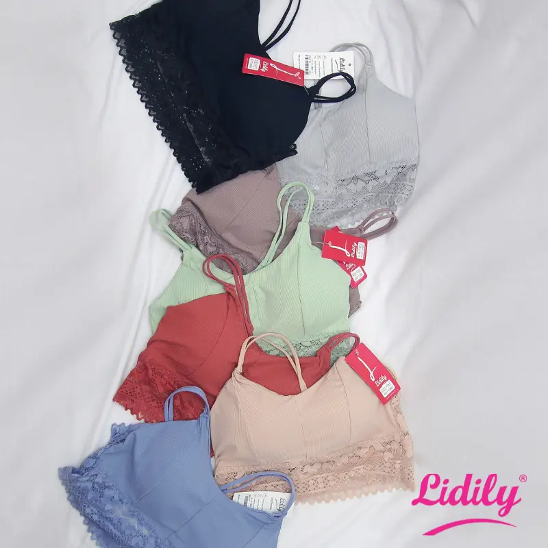 Lidily - Bralette Sexy BH Seamless Busa Tanpa Kawat DDG805A | Bra Fashion Seksi Renda Bikini Busa Tanpa Kawat | OUTFIT MANTAI BALI 8