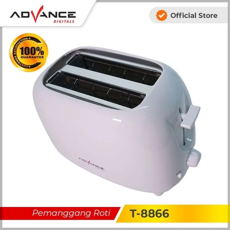 Advance T8866 Toaster Roti / Pemanggang Roti Bakar Low Watt 2