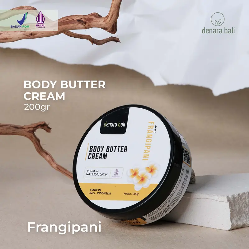 Denara Bali Body Butter Cream Khas Bali 200gr 6