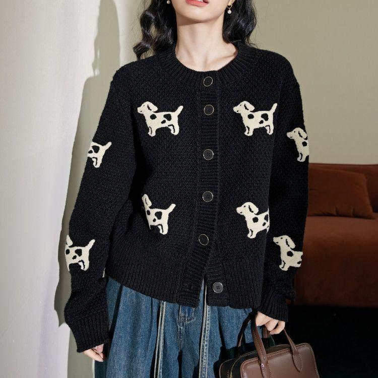 Áo Cardigan Cho Chó chó Con Kuose Dành Cho Nữ Hàng Mới Về Năm 2024 Thích Hợp Cho Mùa Thu Và Mùa Đông Áo Len Bên Trong Áo Khoác Ngắn