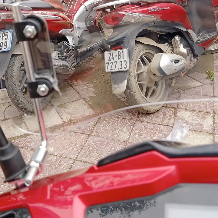 Kính chắn gió xe máy, kính chắn gió chắn bụi xe máy Phụ Kiện Phụ Tùng 5