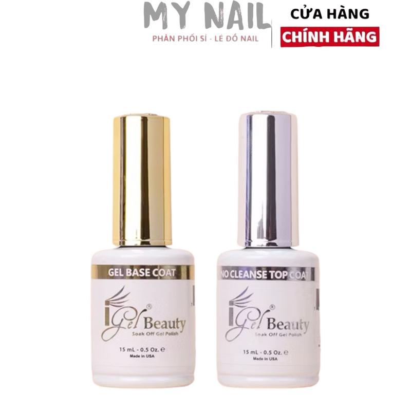 Base Top Igel nhập khẩu Mỹ chính hãng (15ml) Bền Sơn Gel Nữ Làm Nail