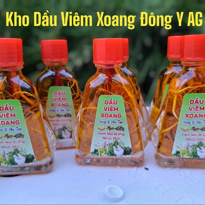 5 Chai Dầu Viêm Xoang viêm mũi 7ML lớn thơm nóng rể thuốc tem xanh lá