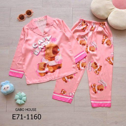 Product Introduction of bộ pizama cho bé gái chất liệu siêu mềm mát 12