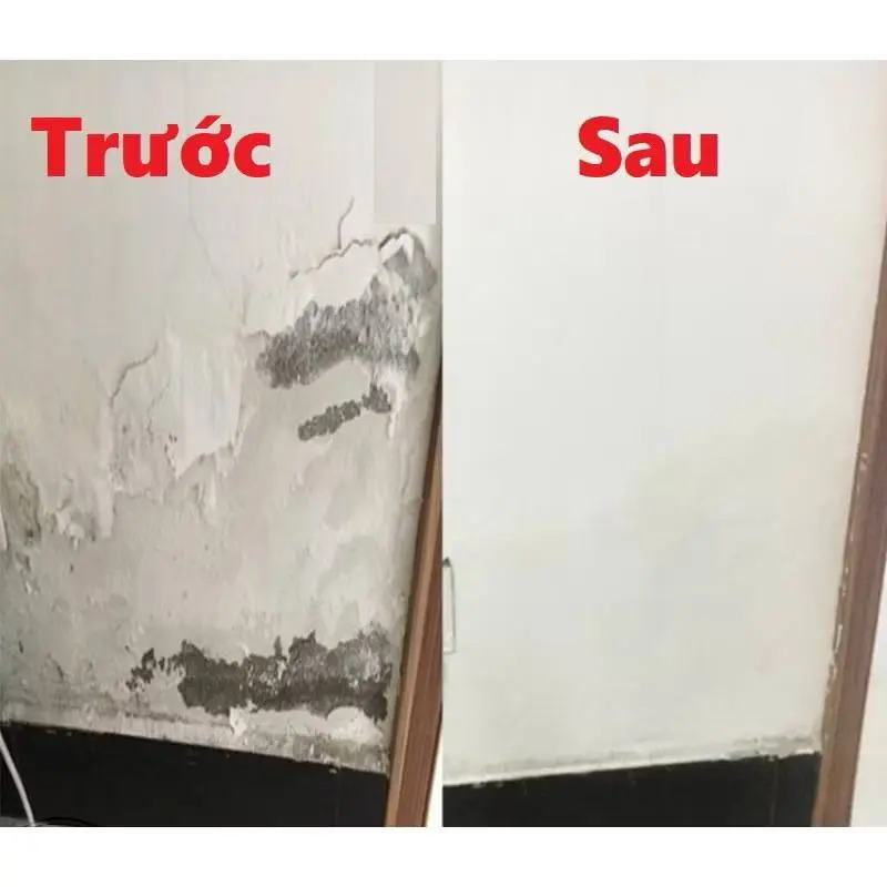 KEO SƠN VÁ TƯỜNG 2 trong 1 dễ dàng giải quyết các vấn đề tường bong tróc nứt nẻ, vết vẽ bút màu 3