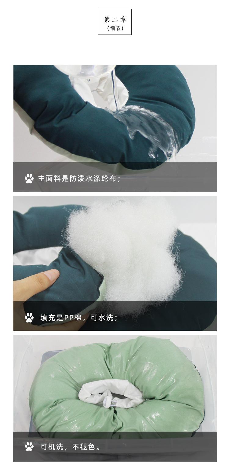 Product Introduction of Pet Cat Dog Elizabeth Collar Post-Operation Anti-Licking PET Soft Head Cover Large Dog Sterilization Shame Ring 1
