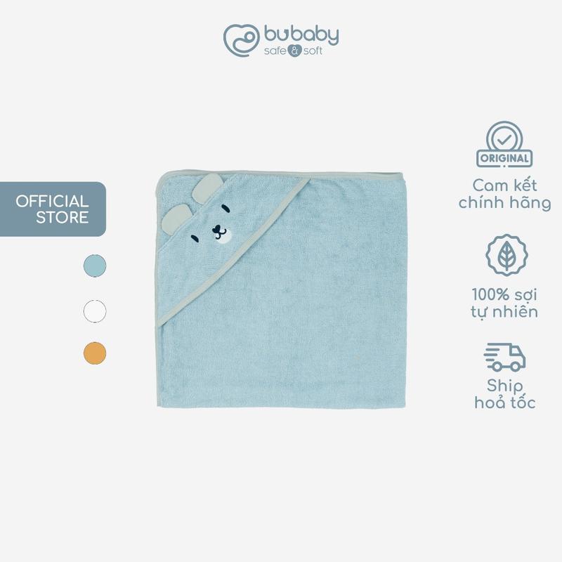 Khăn choàng tắm Terry cho bé sơ sinh - Terry ATR060001 | Phụ kiện BU Baby chính hãng