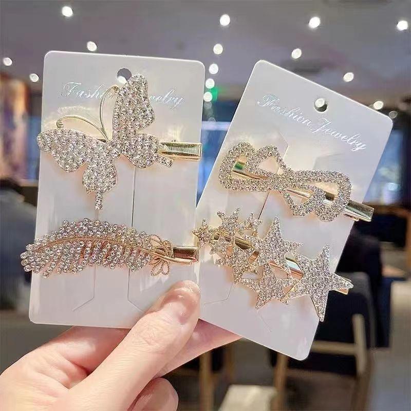 Product Introduction of Kẹp Tóc Kim Cương Giả Kẹp Tóc, Thiết Kế Chữ, Kẹp Tóc Ngọc Trai, Kẹp Tóc Cắt Nơ, Dành Cho Nữ, Phong Cách Mori Ins, Đơn Giản Và Đẹp Trai, Năm 2025 6