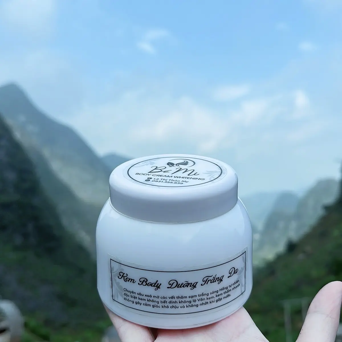Kem body dưỡng trắng Hồng