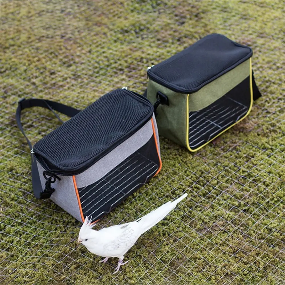 Practical Portable One Shoulder Oxford for Lizard Rat Squirrel Durable Guinea Pig Travel Bag Hamster Outgoing Bag Hamster Carry Bag Parrot Carrier