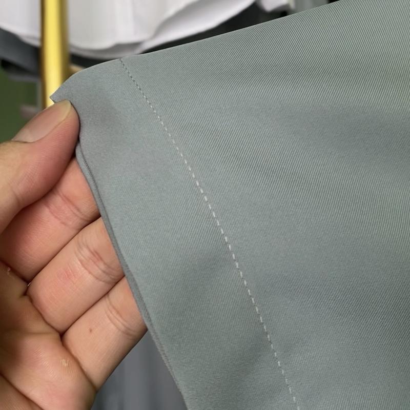 Product Introduction of Áo sơ mi tay ngắn, chất vải lụa mềm mịn chống nhăn, thấm hút mồ hôi tốt. Nam Menswear 5