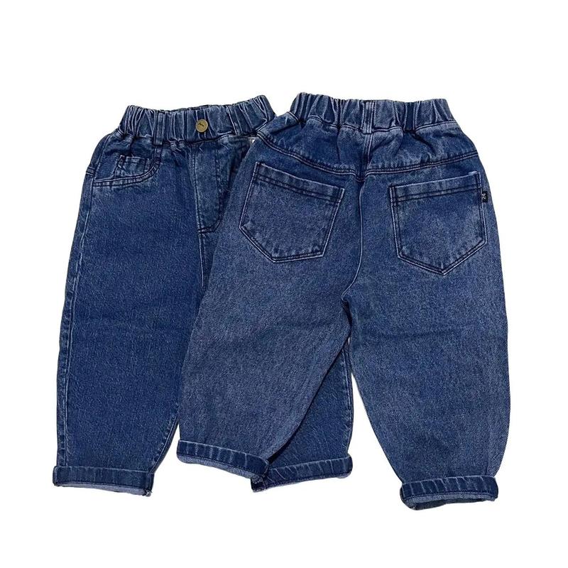 Quần bò jeans dài baggy cho bé trai gái 15-20kg 0