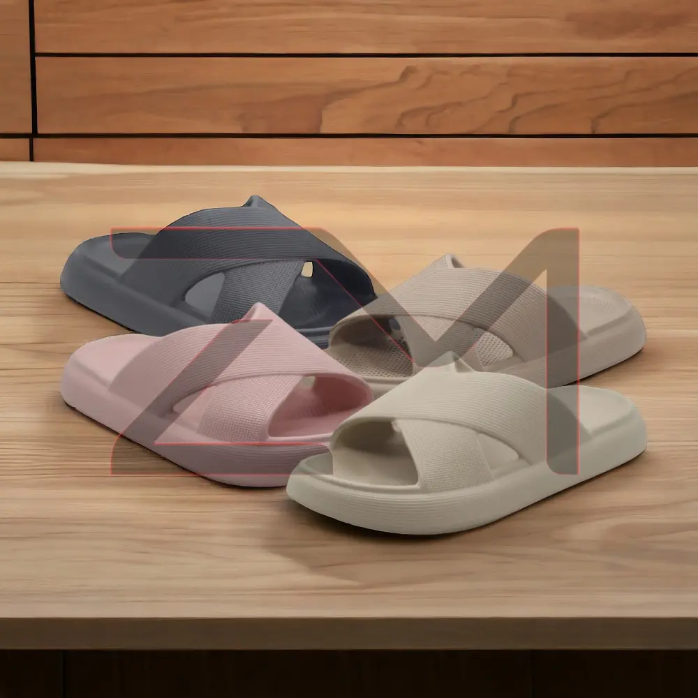 23006 | Sandal model Selop Silang  Wanita | Sendal Karet Style Korea Wanita Terbaru dan Termodis | Sandal Wanita Tebal dan Empuk Juga Anti Slip