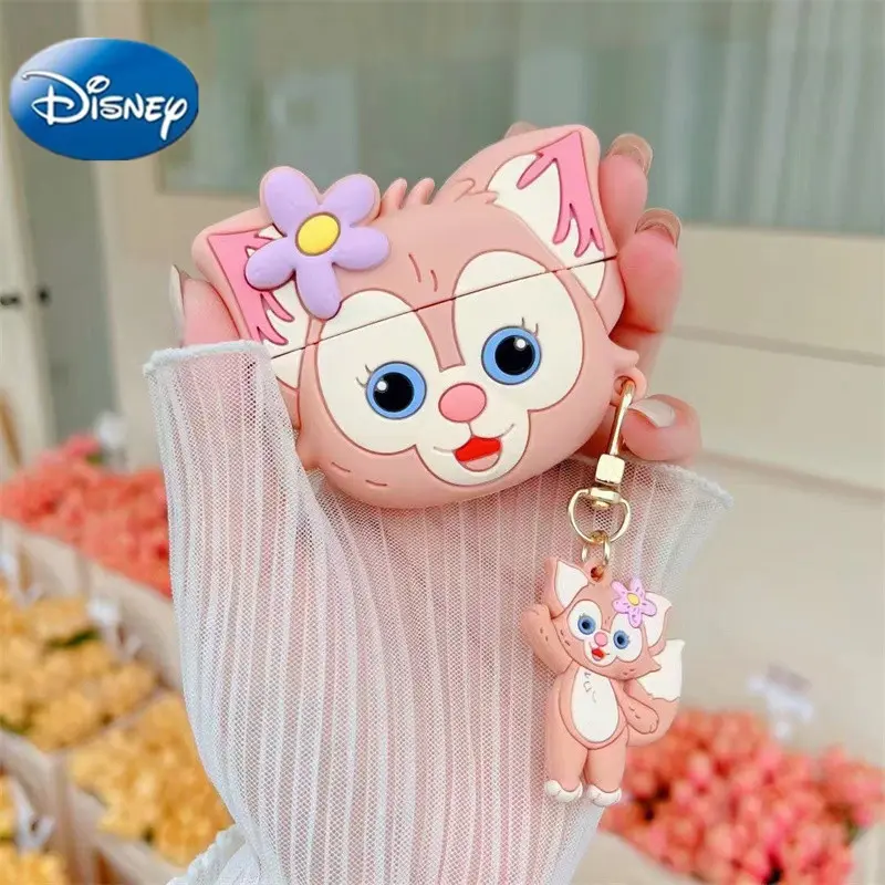 Disney Cartoon Linabell Earphones Cases Airpods 1 2 3 Generation Pro Wireless Bluetooth Headset Protective Cover Thick Silicone