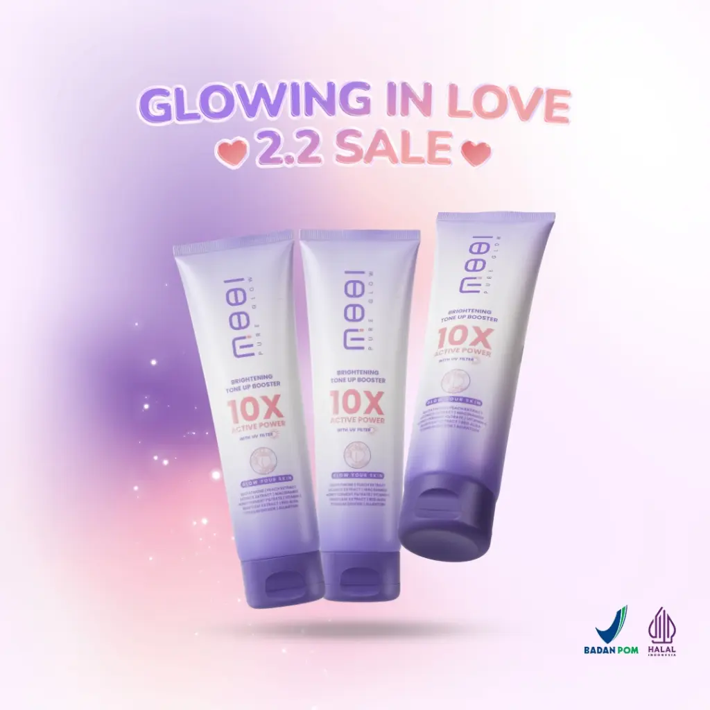 MOOI Triple Brightening Tone Up Booster Body Lotion (3pcs) Mencerahkan Niacinamide