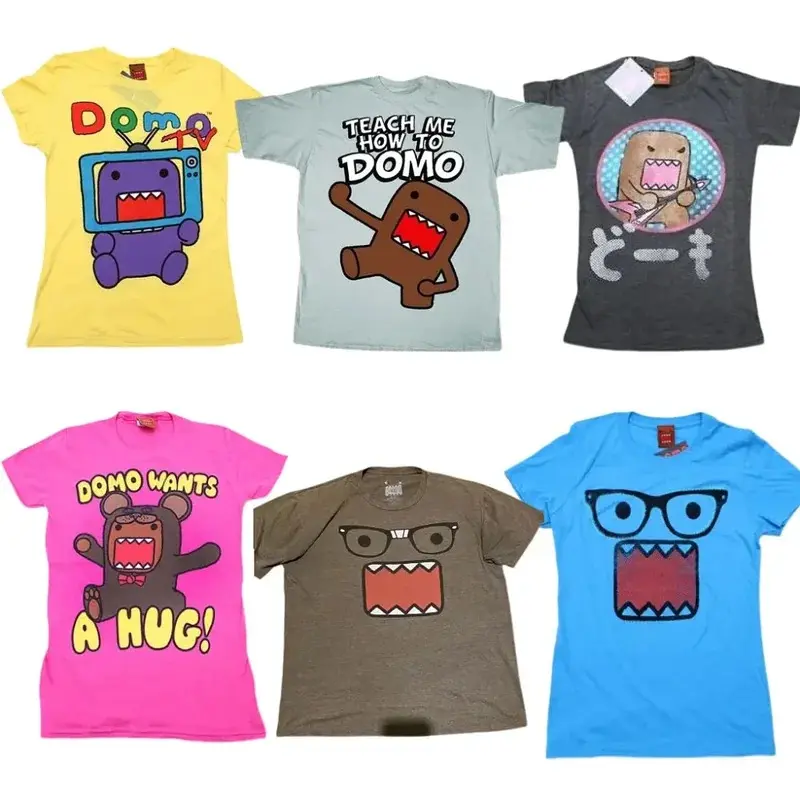 T shirt Japanese  kawaii Harajuku Hip Hop Summer Cute Print Classic Short sleeve Women clothing Casual Round Neck Couple Top