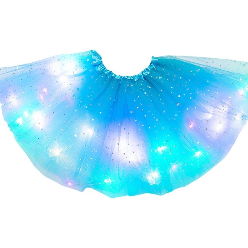 Product Introduction of LED Light Skirt Children's Tutu Skirt Luminous Generator Net Skirt Gauze Skirt Girls 24