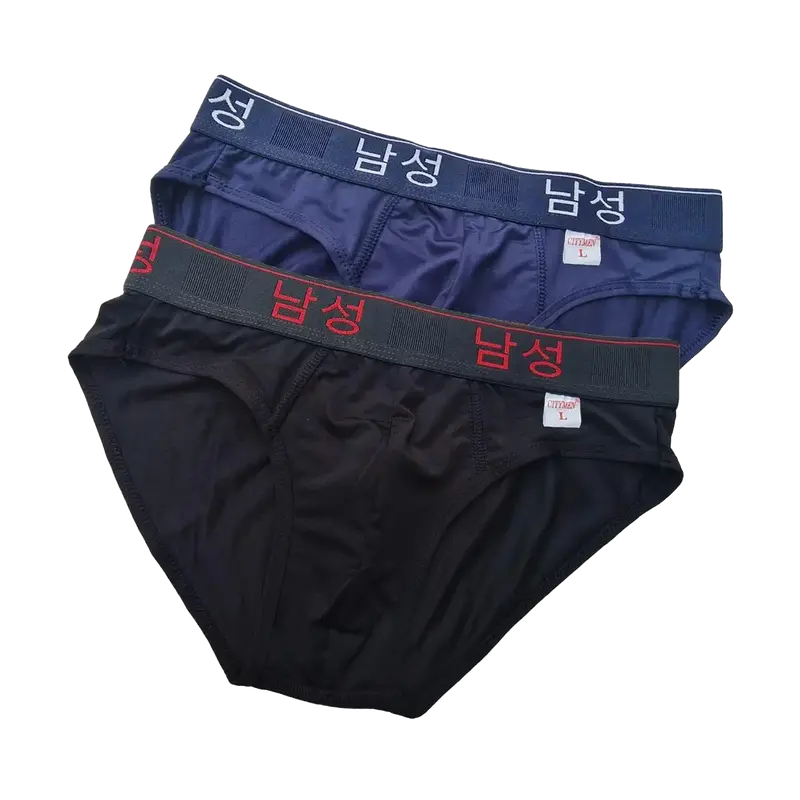 Combo 3-4-5-6-8-10 quần sịp nam Hàn Quốc thun lạnh, quần lót nam cạp cao 4cm, quần xì nam co dãn 4 chiều, Đồ lót nam Menswear thấm hút tốt Boxer Quần Boxer 5