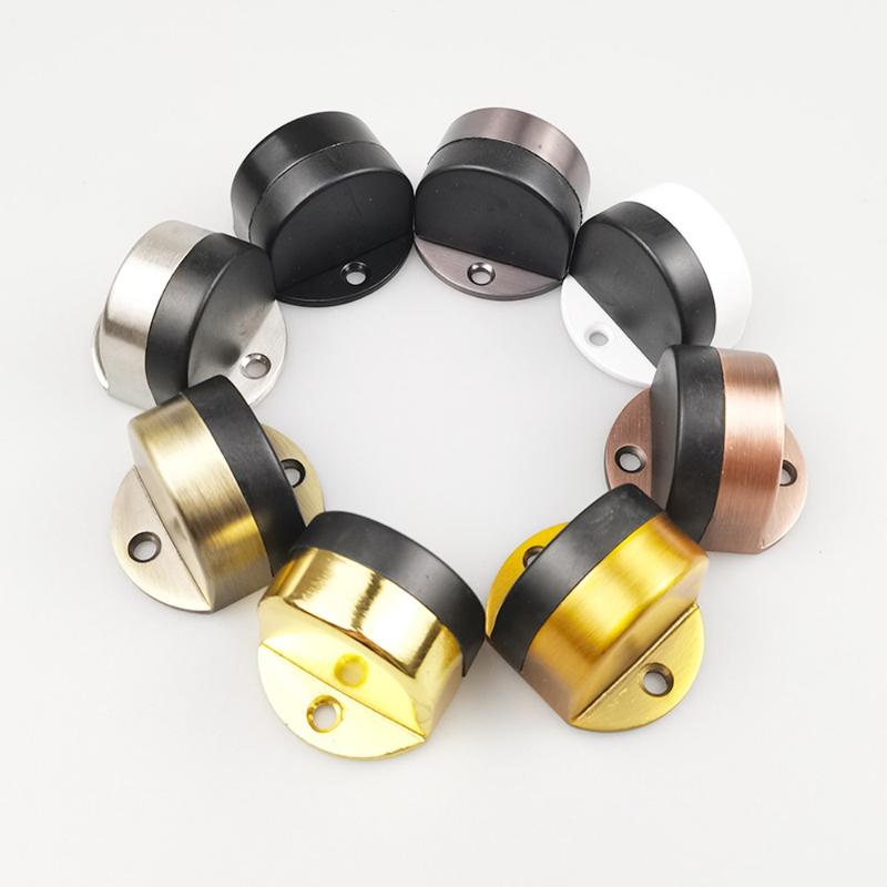 Product Introduction of New Stainless Steel Door Stopper Nail-free Anti-collision Door Suction Hardware Non Punching Door Holder Door 21