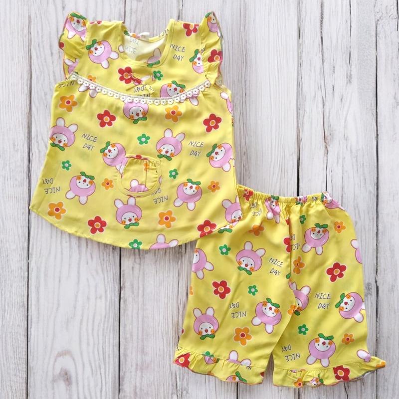 S A L E Đồ tole cho bé gái 11-42kg, số 5-XL, đồ lửng bé gái, set đồ bộ tole bé gái, tay cánh tiên quần lửng, chất tole 2 da loại 1, bộ lanh mát cho bé gái