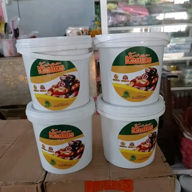 Kurma Khalas merek M-niz manis tanpa manis buatan harga untuk 1 ember
