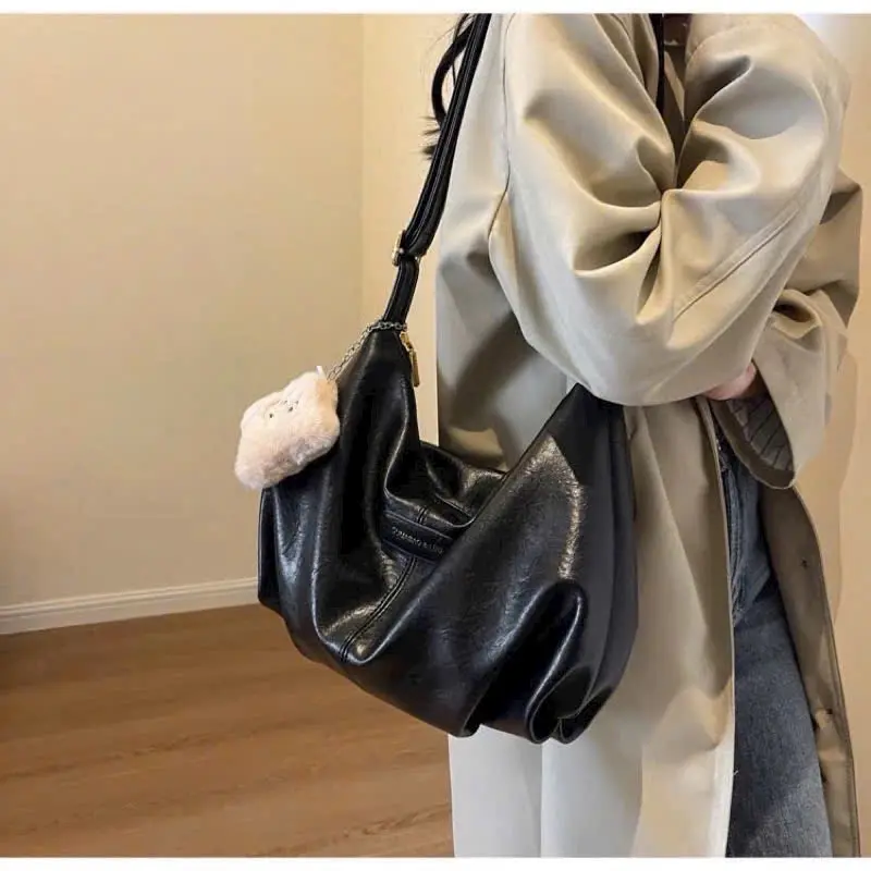 [Tặng Móc Gấu]Xả Kho Nghỉ Bán Túi Tote Da Công Sở Cỡ Lớn Đeo Chéo Đi Học Đi Chơi 2