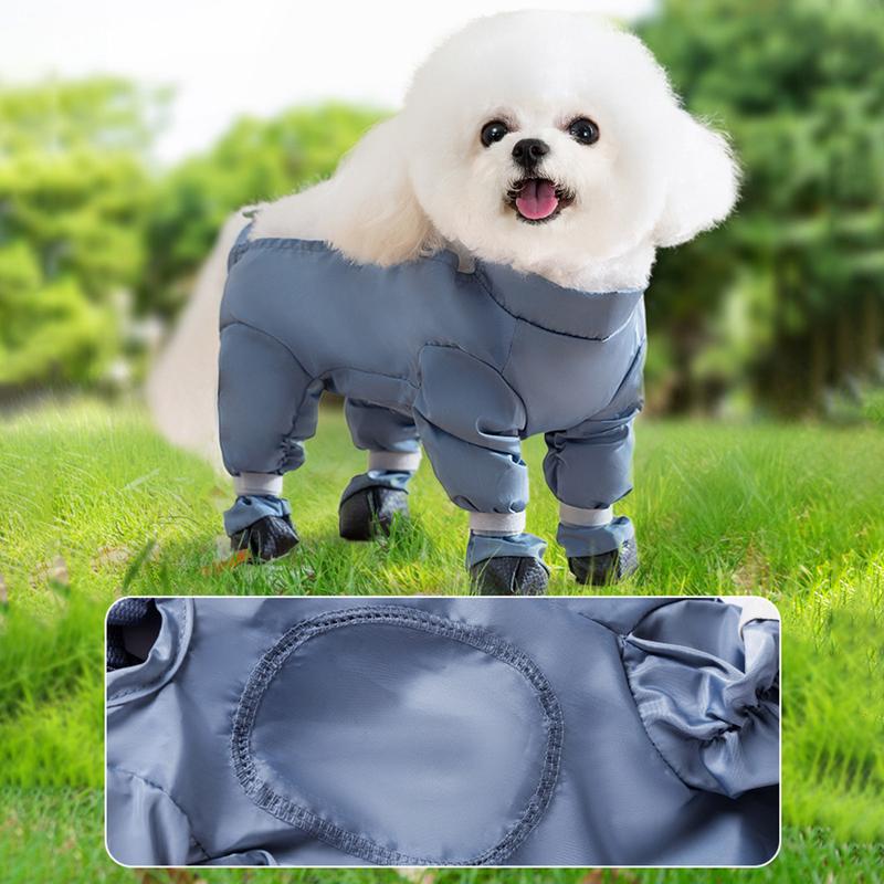 Bốt Cho Chó, Quần Legging, Dây Đeo Có Thể Điều Chỉnh Không Thấm Nước Và Chống Bụi, Không Trơn Trượt, Bảo Vệ Bàn Chân Cho Chó, Giày Và Quần Đi Tuyết, Thích Hợp Cho Chó Nhỏ Và Trung Bình Ngoài Trời, Giày Dây Đeo, [toflytsay] 2