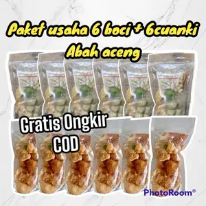 Mix baso aci garut 6 pcs + Cuanki Instan 6 pcs makanan instan Bawang Pedas Food Kuah