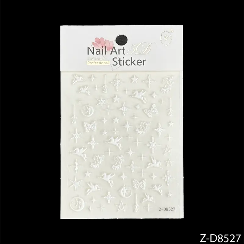 Bộ Sticker Làm Nail Ngẫu Nhiên - Sản Phẩm Nữ 8